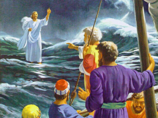 Chúa Giêsu đi trên mặt biển